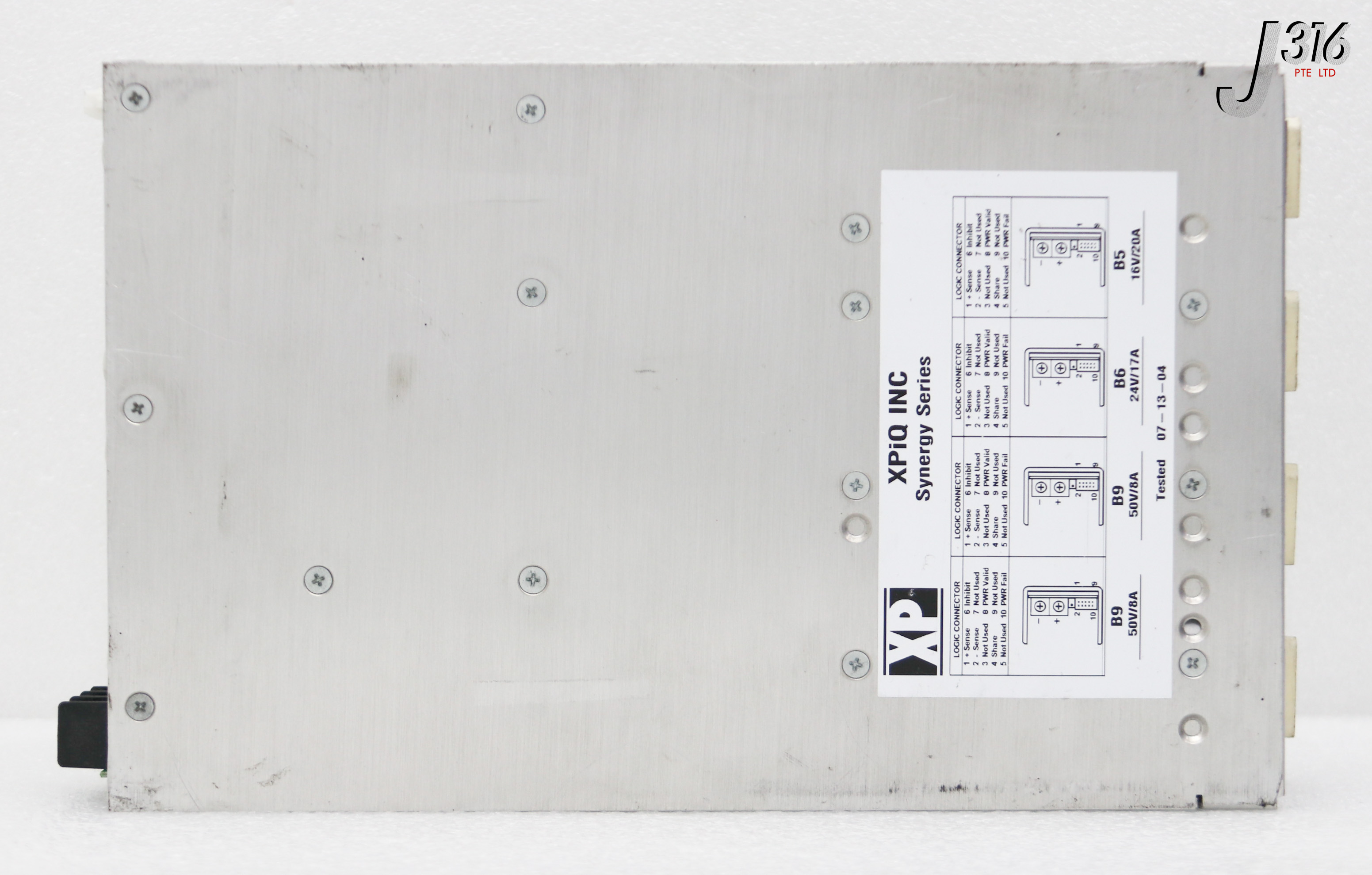 36492 XP PS, SYNERGY SERIES, XPIQ, 16-50VDC 8-20A, P/N: 10003948